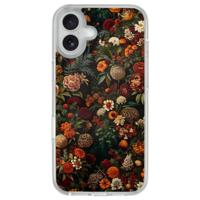 iPhone 16 hybride hoesje - Exotic garden
