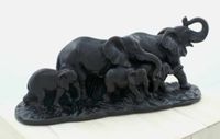 Polystone Olifanten Familie (20 cm) - thumbnail