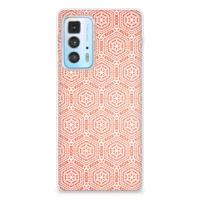 Motorola Edge 20 Pro | TPU bumper | Pattern Orange