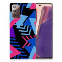 Samsung Note 20 | TPU Hoesje | Funky Triangle