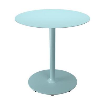 Houe Pico tuintafel Ø74 cm Ice Blue rond onderstel