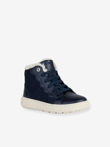 Hoge sneakers met voering J Theleven Girl B ABX GEOX® marineblauw