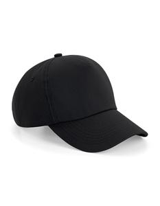 Beechfield CB25 Authentic 5 Panel Cap - Black - One Size