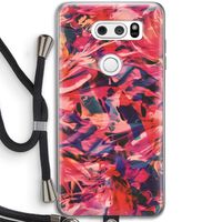 California: LG V30 Transparant Hoesje met koord