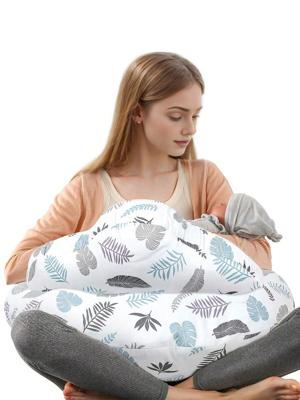 1pc Extra Large Nursing Pillow For Baby, Multifunctional Feeding Pillow For Pregnant Women, Anti-Spit, Soft Baby Pillow, Mommy Breastfeeding Products Feather / one-size
