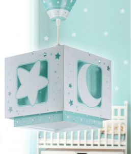 Dalber Kinderkamer hanglamp Moonlight turquoise 63232H