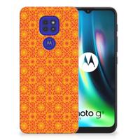 Motorola Moto G9 Play | E7 Plus | TPU bumper | Batik Oranje
