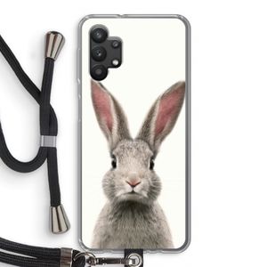 Daisy: Samsung Galaxy A32 5G Transparant Hoesje met koord