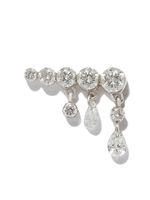 MARIA TASH boucle d'oreille Invisible Set Crescendo en or 18ct orné de diamants - thumbnail