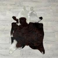 Kleine koeienhuid bruin wit zwart (Normandiër) 90x60cm