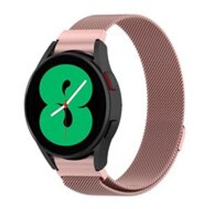 Milanese bandje (ronde connector) - Rosé goud - Samsung Galaxy Watch 5 (Pro) - 40mm / 44mm / 45mm