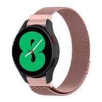 Milanese bandje (ronde connector) - Rosé goud - Samsung Galaxy Watch 5 (Pro) - 40mm / 44mm / 45mm - thumbnail