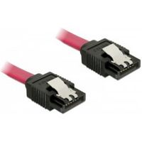DeLOCK 82676 SATA-kabel 6 Gb/s 0,3m rood - thumbnail