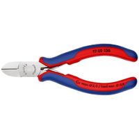 Knipex Elektronica-zijsnijtang met meer-componentengrepen 130 mm - 7702130 - thumbnail