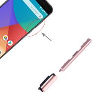 Aan/uit-knop en volume regelknop voor Xiaomi mi 5X/a1 (roze)