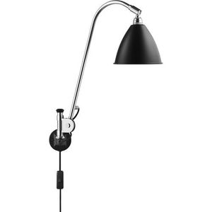 Gubi Bestlite BL6 Ã˜16 Wandlamp - Chroom & Mat zwart