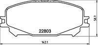 Brake Pad Set, Disc Brake 8db 8DB355039201