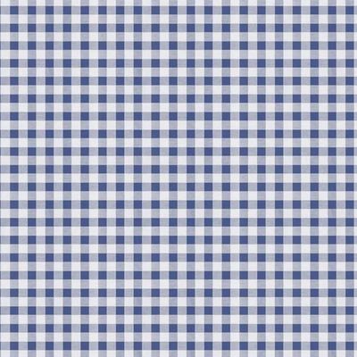Tafelzeil/tafelkleed blauwe ruit/boerenruit 140 x 300 cm