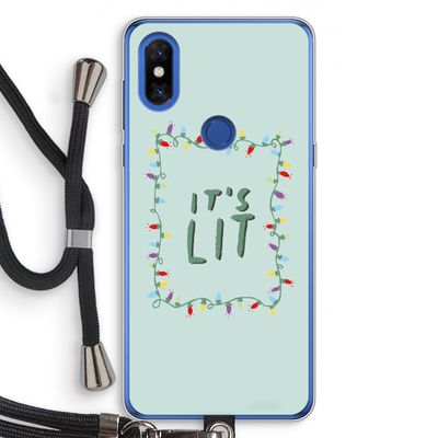 It's Lit: Xiaomi Mi Mix 3 Transparant Hoesje met koord
