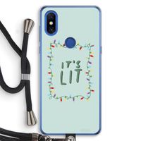 It's Lit: Xiaomi Mi Mix 3 Transparant Hoesje met koord
