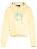 DSQUARED2 hoodie à logo imprimé - Jaune