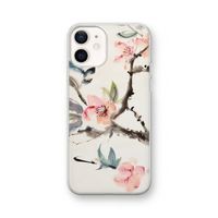 Japanse bloemen: iPhone 12 Transparant Hoesje