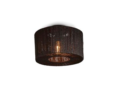 Plafondlamp Iguazu Jute zwart - S