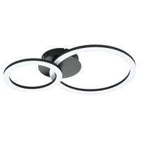 Eglo PlafondlampZigbee Parrapos-Z 44,5x30cm zwart - 900322