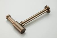 Design Sifon SaniClear Nero | 5/4" | Compact | Messing | Rond | Verouderd messing