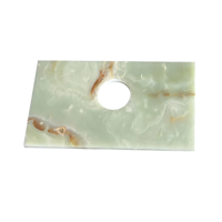 Micro Fonteinblad BWS Onyx 39x22 Cm Groen