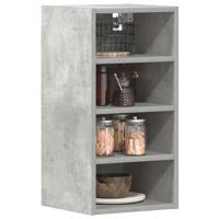 Hangkast 30x29,5x60 cm bewerkt hout betongrijs