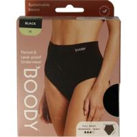 Boody menstr onderg zwart norm mt m