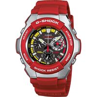 Horlogeband Casio 10306152.G-1010-4A Kunststof/Plastic Rood 26mm