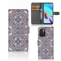 Xiaomi Redmi 10 | Bookcase | Flower Tiles