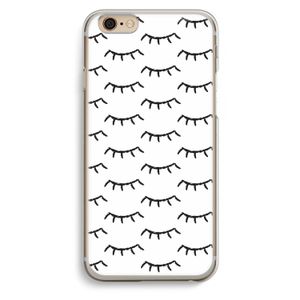 Wimpers: iPhone 6 / 6S Transparant Hoesje