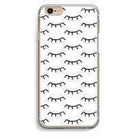 Wimpers: iPhone 6 / 6S Transparant Hoesje Wimpers: iPhone 6 / 6S Transparant Hoesje