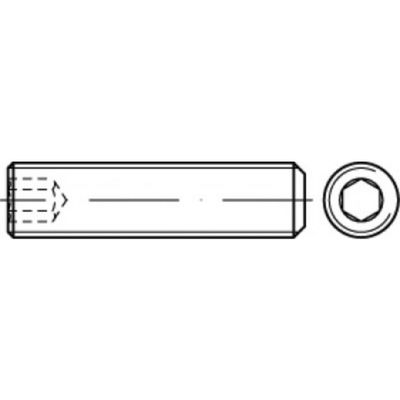 TOOLCRAFT TO-5412786 Draadpen M24 20 mm 50 stuk(s)