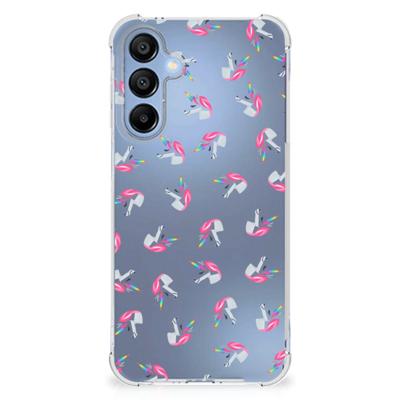 Doorzichtige Silicone Hoesje voor Samsung Galaxy A16 Unicorns Doorzichtige Silicone Hoesje voor Samsung Galaxy A16 Unicorns