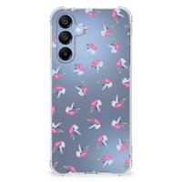 Doorzichtige Silicone Hoesje voor Samsung Galaxy A16 Unicorns