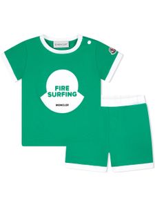 Moncler Enfant survêtement Fire Surfing - Vert