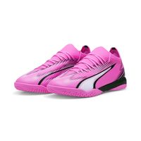 PUMA Ultra Match Zaalvoetbalschoenen (IN) Roze Wit Zwart