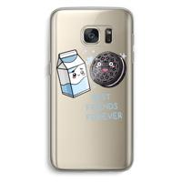 Best Friend Forever: Samsung Galaxy S7 Transparant Hoesje
