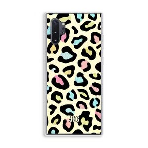 Leopard pattern: Samsung Galaxy Note 10 Plus Transparant Hoesje
