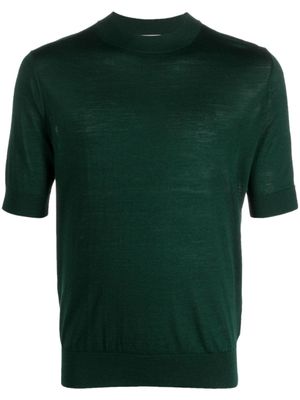 Ballantyne t-shirt fin en laine - Vert