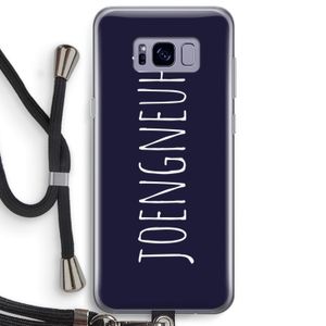 Joengneuh!: Samsung Galaxy S8 Plus Transparant Hoesje met koord