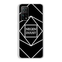 Negenduust geometrisch: Xiaomi Mi 10T 5G Transparant Hoesje