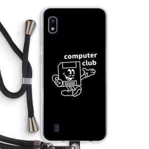 Floppyhead: Samsung Galaxy A10 Transparant Hoesje met koord