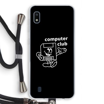 Floppyhead: Samsung Galaxy A10 Transparant Hoesje met koord