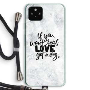 Partner in crime: Pixel 5a 5G Transparant Hoesje met koord