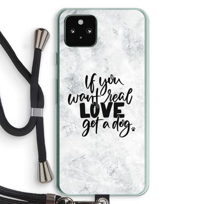 Partner in crime: Pixel 5a 5G Transparant Hoesje met koord